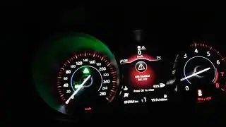 Jaguar XE 25t Acceleration (0-190) autobahn