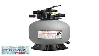 VEVOR Sand Filter 18 Inch 40 GPM Above Inground Swimming Pool Sand Filter