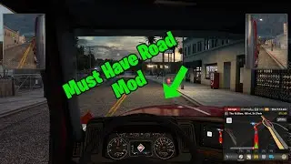 Realistic Roads!! ATS MUST HAVE MOD! American Truck simulator Mods.