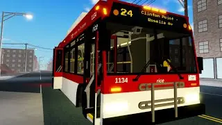 Bus 1134 RICE Route 24 Orchard Beach - Shore Blvd