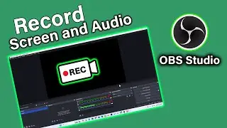 How to screen record on obs with audio