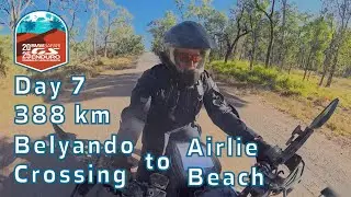 BMW GS Safari Enduro Aug 25 - Day 7 - 388km - Day 7 - Belyando Crossing to Airlie Beach
