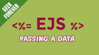 👨&zwj;💻Passing a Data in EJS