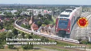 MANNHEIM-Friedrichsfeld Eisenbahnknoten