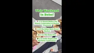 Weekend Events in Boise.