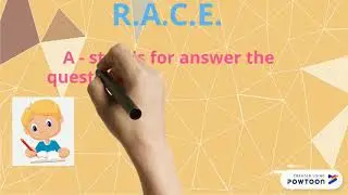 RACE reading response strategy