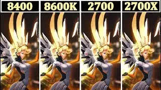 RTX 2080TI | I5 8400 vs R7 2700 vs R7 2700X vs I5 8600K | Tested 15 Games |