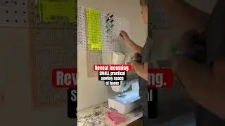 Got a nook?🏠🛠️Make it a sewing space! ✂️🪡 Here&rsquo;s how. #sewingspace #homesewing #nook #diy #sew