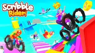 ⚡Scribble Rider⚡ New Max Levels! #scribblerider #games #android #ios #animation #gameplay #voodoo
