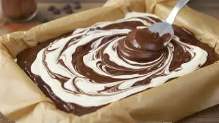Mix Cream Cheese and Chocolate! A quick chocolate dessert for homemade baking.