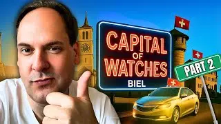 Scenic walk through the capital of watches - Biel/Bienne Part 2