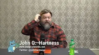 John G  Hartness Author Reading   Illogicon 2019