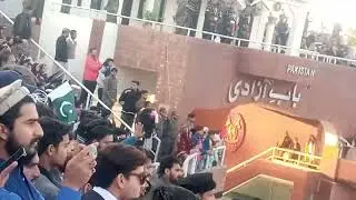 Last Ceremony Of National Flag Pakistan and India 31 Des 2022  At Wagaha Border