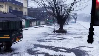 Heavy Hail Storm @ Digboi Assam Mini Manali #hailstorm#digboi #assam #winter #minivlog #mini #manali
