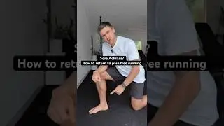 Боль в ахилле? Как вернуться к бегу без боли