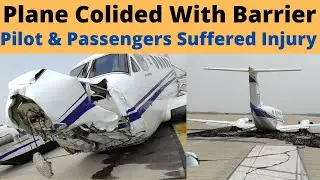 Serious Accident With MP Govt's Aircraft at Gwalior Airport while operating INDORE to GWALIOR