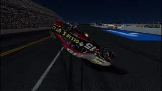 Beamng: Clint Bowyer 2014 flip reenactment