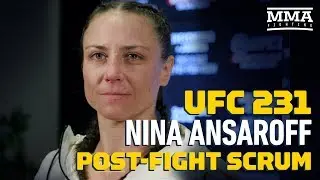 UFC 231: Nina Ansaroff Open To Talks Of Fighting Teammate Joanna Jedrzejczyk