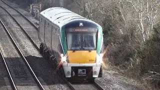 IE 22000 Class Intercity Train number 22354 - Monasterevin, Kildare