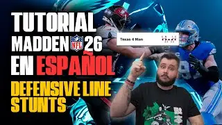 Cómo usar los NUEVOS STUNTS en Madden 26 🔥 | Guía completa de la línea defensiva EN ESPAÑOL