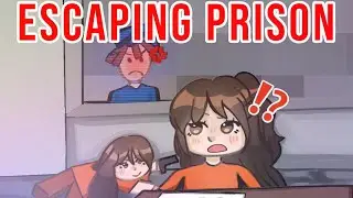 Grace and Luna Play Prison Escape 😱‼️
