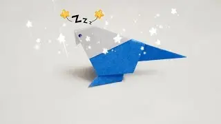 DIY Paper Origami - How to make pigeon origami easy 🐦