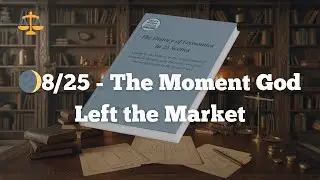 8/25 - The Moment God Left the Market - The History of Economics in 25 Scenes