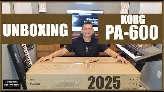 📦TIRANDO DA CAIXA  O KORG-PA 600 #2025  -  LOJA KLEBER TECLAS🎹