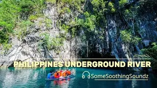 Philippines Underground River | Cave Water Sounds for Sleep, Study & Relaxation (ASMR/Ambience)
