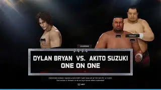 2K25 DYLAN BRYAN vs AKITO SWS Show 2026