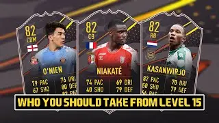 FIFA 23 | WHO SHOULD YOU TAKE FROM LEVEL 15? | FT O'NIEN, NIAKATE AND KASANWIRJO | SEASON 1