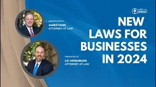 Webinar: New Laws for Businesses in 2024