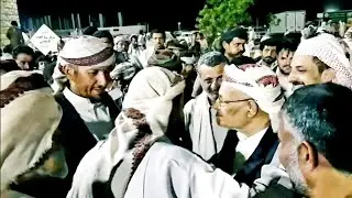الشيخ غالب الاجدع كبير مشائخ مراد عزاء الشيخ محسن بن معيلي مارب اليمن yemen