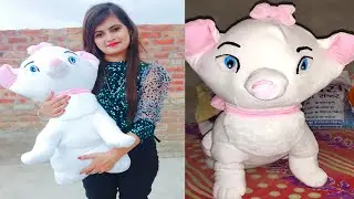 How to make Stuffed Cat / Marie Cat / Kawaii Plush Cat