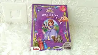 Sticker Book Treasury DISNEY SOFIA THE FIRST with Over 350 Reusable Sticker
