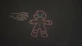 Mount Olive Holiday drone show Dec 2025