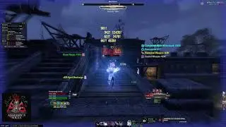 ESO PvP ⚔️ Mag Sorc OL Gank ⚡ Waking Flames