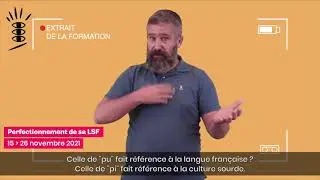 Formation Perfectionnement de sa LSF