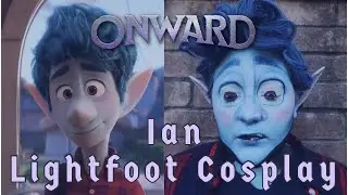 Onward Ian Lightfoot Makeup and Cosplay