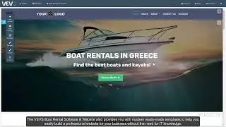 VEVS Boat Rental Software & Website Builder - The All-in-One Solution For Your Business