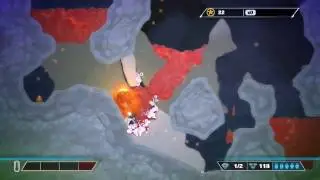 PixelJunk Shooter Ultimate, Complete Walkthrough of  Episode 2 Ice Burn