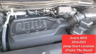 QUICK & SIMPLE - 3rd Gen Acura MDX Battery Jump Start Location