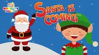 Santa is coming | Sing Along with Santa's Arrival! | Song for kids