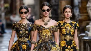 Dolce & Gabbana Alta Moda | Gold & Black &ndash; Ultimate Italian Couture Luxury