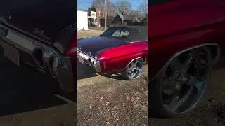 Wet candy brandy wine chevelle big block
