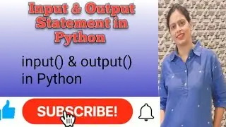 Lec-12 Input and Output Statements in Python # Basic Tutorial for Beginners #Htet Series