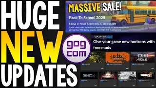 HUGE GOG UPDATES - NEW FREE MODS + GIGANTIC NEW SALE!