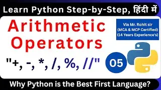 Arithmetic Operators in Python Programming: Full Guide for Beginners 💻 2026 via Rohit Shanu