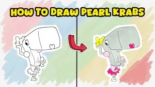How to Draw Pearl Krabs from SpongeBob SquarePants &ndash; Cartoon Art