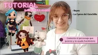 Tutorial Amigurumi Base para personajes Animes // Mi primer tutorial de crochet!!!